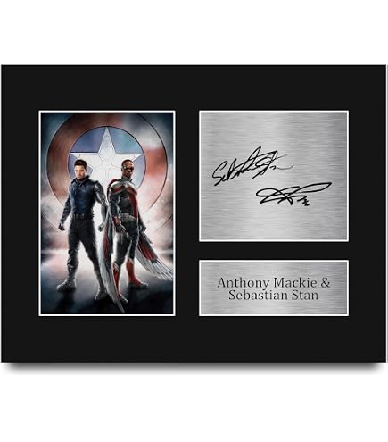 Amazon.com: HWC Trading Sebastian Stan Bucky Barnes Gifts Printed